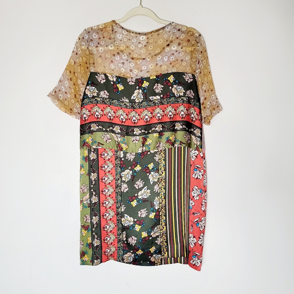 Anthropologie Tiny Anna Patchwork Mini Dress - image 6